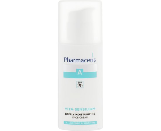 Pharmaceris A Vita-Sensilium Deeply Moisturizing Cream Глибоко зволожуючий крем для обличчя, 50мл, фото 