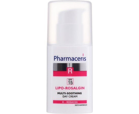 Крем для сухой кожи лица успокаивающий раздражения Pharmaceris R Lipo Rosalgin Multi-Soothing Cream, 30 ml