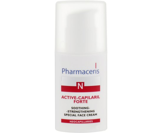 Крем снимающий раздражение кожи с укрепляющим эффектом Pharmaceris N Active-Capilaril Forte Cream, 30 ml