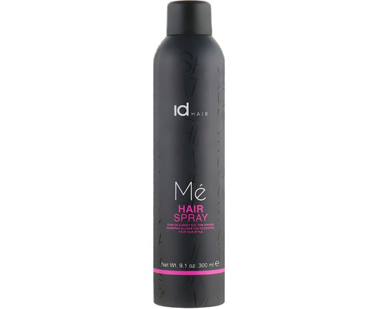 Лак для волос сильной фиксации id Hair ME Hairspray, 300 ml