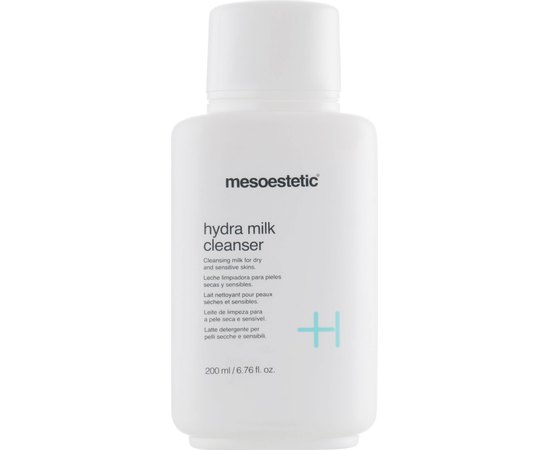 Очищающее гидро-молочко Mesoestetic Hydra milk cleanser, 200 ml
