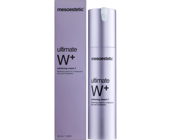Осветляющий крем Mesoestetic Ultimate W+ whitening cream, 50 ml, изображение 2