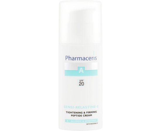 Pharmaceris A Sensi-Relastine-E Tightening and Firming Peptide Cream SPF20 Пептидний крем підвищує тонус шкіри, 50 мл, фото 