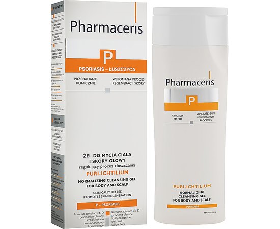 Pharmaceris P Puri-Ichtilium Шампунь-гель для тіла, 250 мл, фото _ab__is.image_number.default