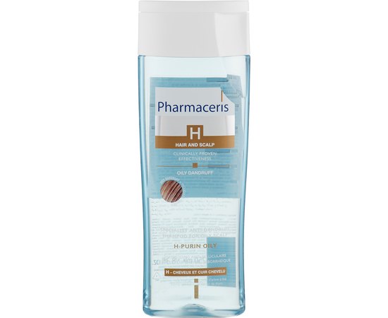 Pharmaceris H H-Purin Oily Specialist Anti-Dandruff Shampoo Шампунь проти лупи для жирної шкіри голови, 250 мл, фото 