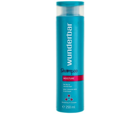 Шампунь увлажняющий для нормальных и сухих волос Wunderbar Moisture Shampoo, изображение 2
