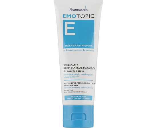 Специальный крем для лица и тела Pharmaceris E Emotopic Special Lipid-Replenishing Cream, 75 ml