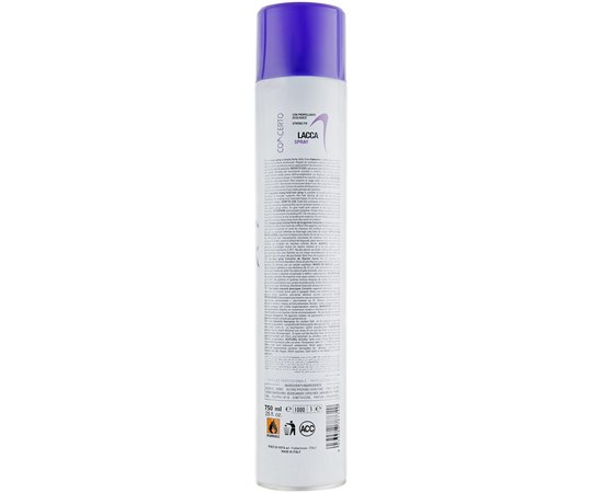 Спрей сильной фиксации Concerto Strong Hold Hair Spray, 750 ml, изображение 2