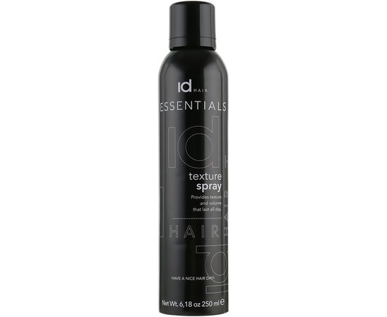 Спрей текстуруючий id Hair Essentials Texture Spray, 250 ml, фото 