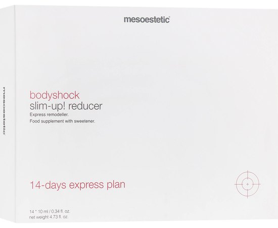 Средство для борьбы с накоплениями жира Mesoestetic Bodyshock Slim Up Reducer, 14x10 ml, изображение 2
