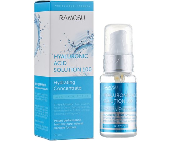 Сыворотка с гиалуроновой кислотой Ramosu Hyaluronic acid solution 100, изображение 3