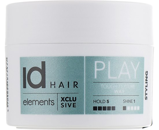 Текстурирующий воск сильной фиксации id Hair Elements Xclusive Tough Texture Wax, 100 ml
