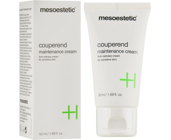 Успокаивающий крем против купероза и покраснений Mesoestetic Couperend maintenance cream, 50 ml, изображение 5