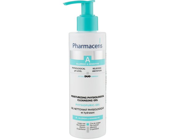 Увлажняющий физиогель для чувствительной кожи лица Pharmaceris A Physiopuric-Gel, 190 ml
