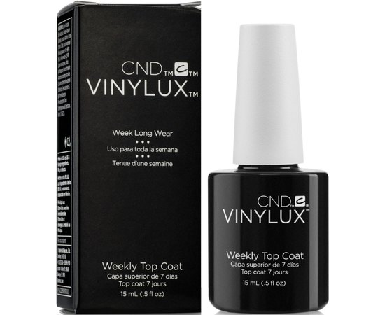 Швидковисихаюче верхнє покриття для лаку Вінілюкс CND Vinylux Top Coat, 15 ml, фото _ab__is.image_number.default