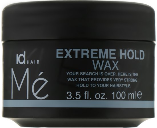 Воск для волос сильной фиксации id Hair ME Extreme Hold Wax, 100 ml