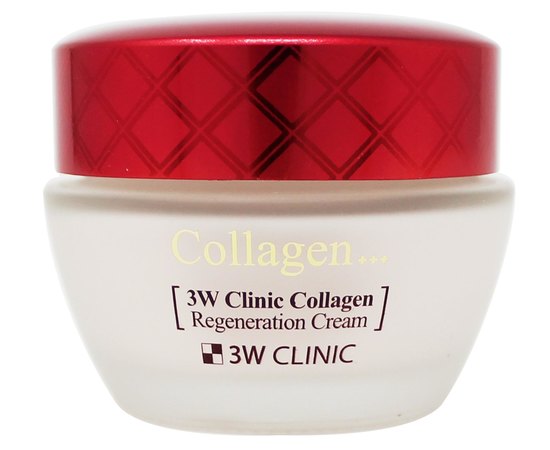 Відновлювальний крем для обличчя 3W Clinic Collagen Regeneration Cream з колагеном, 60 мл, фото 