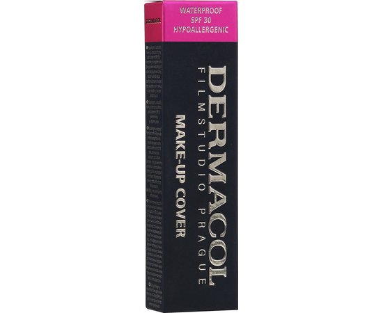 Dermacol Make-Up Cover Тональный крем с повышенными маскирующими свойствами, 30 мл, изображение 2 Dermacol Make-Up Cover Тональный крем с повышенными маскирующими свойствами, 30 мл, изображение 2