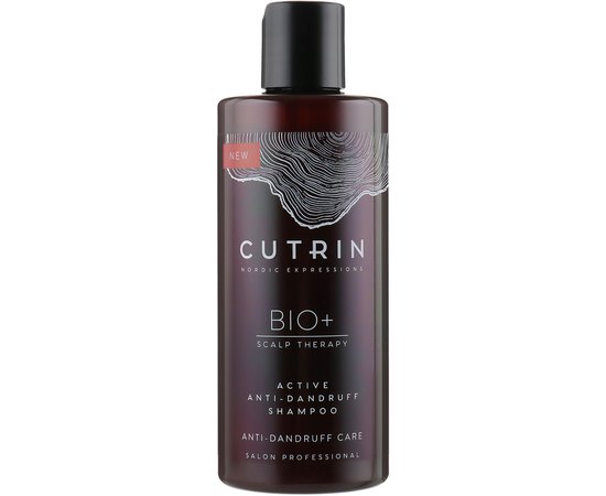 Активный шампунь от перхоти Cutrin Bio+ Active Anti-Dandruff Shampoo, 250 ml