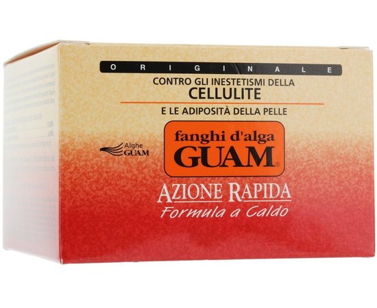 GUAM FIR Антицелюлітна маска з морських водоростей Прискорена формула з розігрівачою дією, 500 г, фото _ab__is.image_number.default