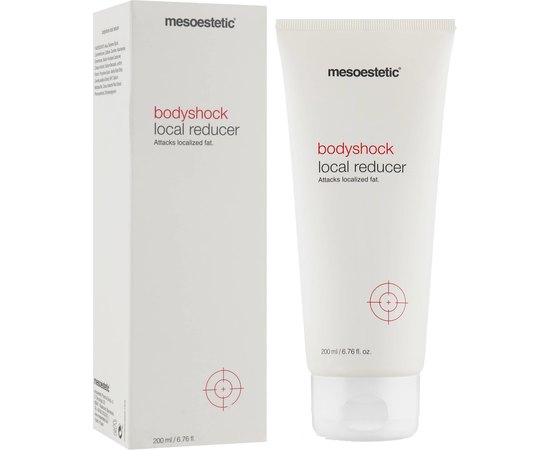 Антицеллюлитный крем для локального использования Mesoestetic Bodyshock Local Reducer, 200 ml, изображение 2