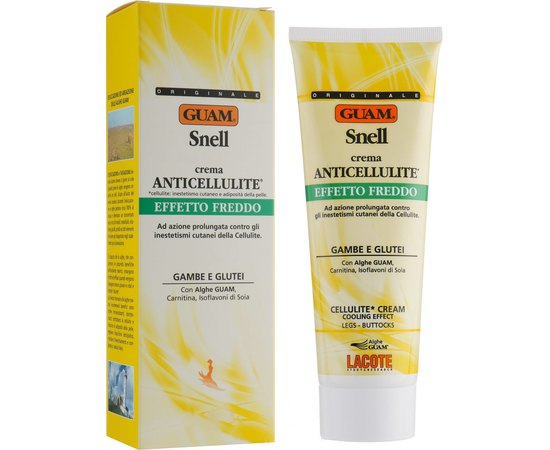 GUAM Snell Crema Anticellulite Effetto Freddo Антицелюлітний крем для тіла Снелл Холодна Формула, 250 мл, фото _ab__is.image_number.default