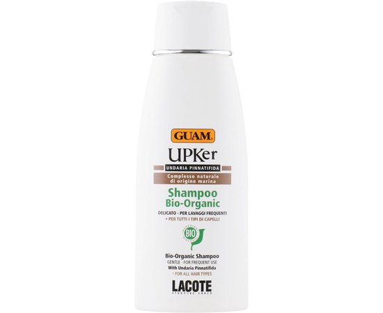 Деликатный шампунь для частого использования GUAM Bio Organic Shampoo, 200 ml