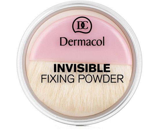 Dermacol Invisible Fixing Powder Прозора фіксує пудра, 13,5 г, фото 