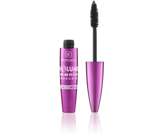 Dermacol Volume Mania Mascara - Тушь для невероятного обьема ресниц, изображение 2