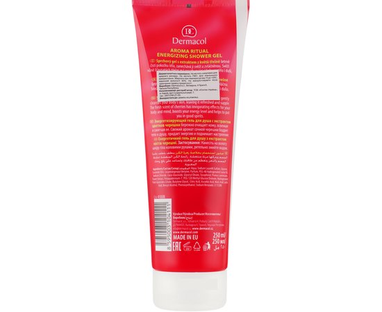 Dermacol Body Aroma Ritual Energizing Shower Gel Енергетізірующій гель для душу з екстрактом квіток черешні, 250 мл, фото _ab__is.image_number.default
