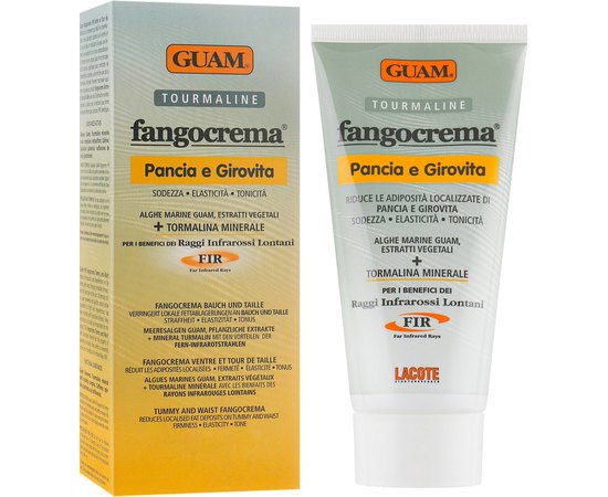 GUAM Tourmaline Фанго-крем для живота і талії з розігріваючою дією, 150 мл, фото _ab__is.image_number.default