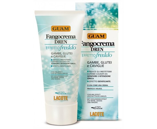 GUAM Fangocrema Dren Effetto Freddo Фанг крем Холодна Формула з дренажним ефектом, 200 мл, фото _ab__is.image_number.default GUAM Fangocrema Dren Effetto Freddo Фанг крем Холодна Формула з дренажним ефектом, 200 мл, фото _ab__is.image_number.default