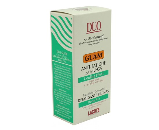 GUAM DUO Defaticante Gambe Effetto Freddo Гель для ніг тонізуючий, 100 мл, фото _ab__is.image_number.default