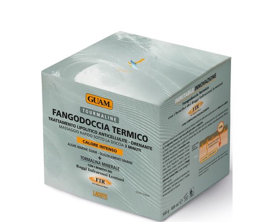 Грязевая маска для тела с разогревающим действием GUAM Tourmaline, 500 g, изображение 2