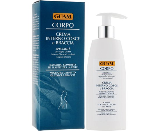 Крем подтягивающий для внутренней поверхности бедер и рук GUAM Corpo Crema Interno Cosce E Craccia, 200 ml, изображение 2