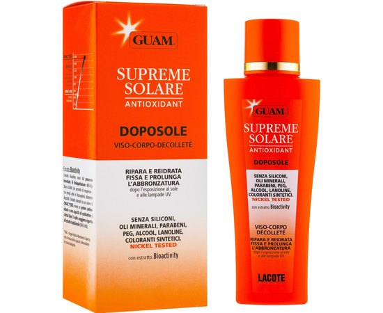 Guam Supreme Solare Крем після засмаги з антиоксидантною дією, 150 мл, фото _ab__is.image_number.default