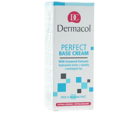 Dermacol Perfect Base Cream - Крем зволожуючий для молодої шкіри, 50 мл, фото 