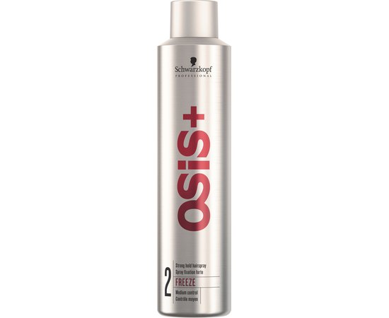 Лак для волос сильной фиксации Schwarzkopf Professional Osis Finish Freeze Strong Hold Hairspray, изображение 2