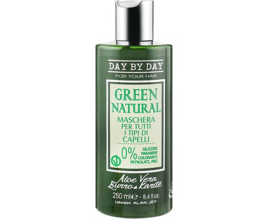 Маска для всех типов волос Alan Jey Green Natural Hair Mask, 250 ml