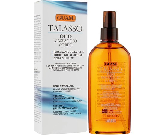 GUAM Olio da Massaggio Corpo Talasso Масло для масажу Таласо, 200 мл, фото _ab__is.image_number.default