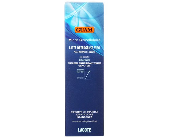 GUAM Latte Detergente Pelli Normali-Secche Мікробіоклеточное очищає молочко для сухої і нормальної шкіри, 200 мл, фото _ab__is.image_number.default