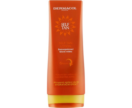 Dermacol Sun Self-tan Lotion Молочко-автозагар для тіла, 200 мл, фото 