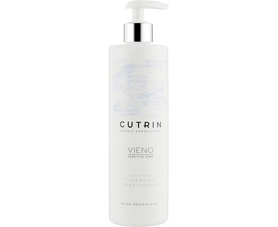 Очищуючий кондиціонер для чутливої шкіри голови Cutrin Vieno Sensitive Cleansing Conditioner, 400 мл, фото 