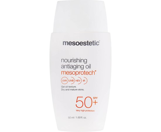 Омолаживающее масло питательное SPF50+ Mesoestetic Nourishing Antiaging Oil, 50 ml, изображение 2