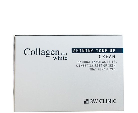 Освітлювальний крем для обличчя 3W Clinic Collagen White Shining Tone Up Cream Колагеновий, 50 мл, фото _ab__is.image_number.default