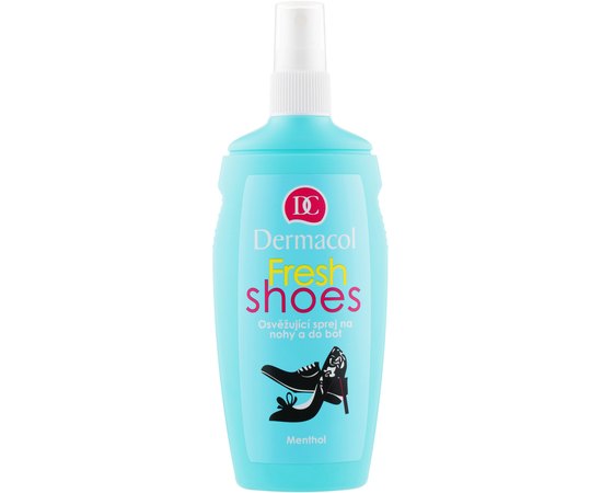 Dermacol Fresh Shoes Spray Освіжаючий спрей для ніг і взуття, 130 мл, фото 