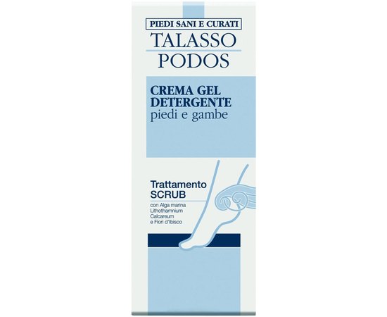 GUAM Talasso Podos Crema Gel Detergente Piedi Отшелушивающий крем-скраб для ніг, 150 мл, фото _ab__is.image_number.default