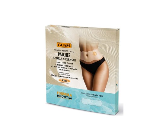 GUAM FIR Патчі (пластирі) для живота і талії з розігріваючою дією, 8 шт, фото _ab__is.image_number.default