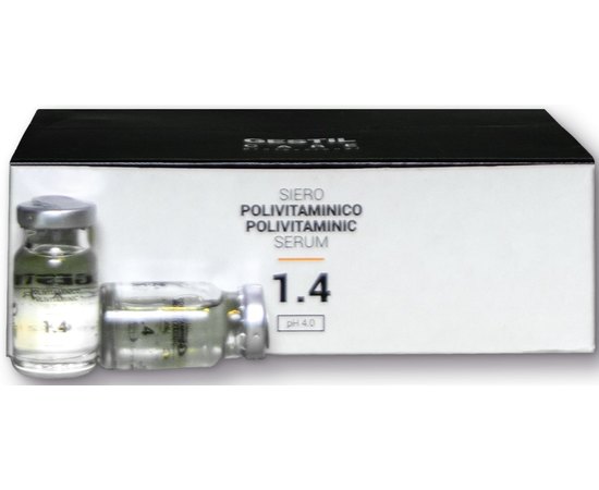 Поливитаминная сыворотка от выпадения и при себорее Gestil Siero Polivitaminico, изображение 3