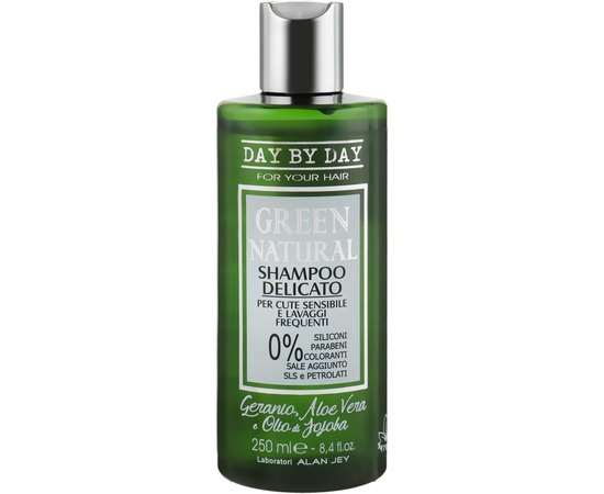 Делікатний шампунь для чутливої шкіри Alan Jey Green Natural Delicate Shampoo, 250 ml, фото 